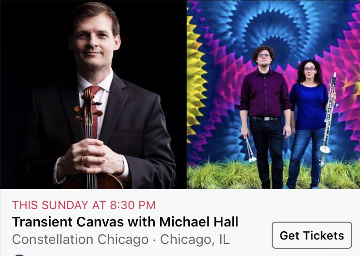 Practicing for a shared program with the amazing <a href="/transientcanvas/">Transient Canvas</a> at <a href="/ConstellationCh/">Constellation-Chi</a> this Sunday! Music by Nicole Murphy, Alfred Schnittke, Jim Mobberley, Paul Coletti, Narong Prangcharoen, <a href="/OsnatNetzer/">Osnat Netzer</a> Daniel T. Lewis, <a href="/sksnider/">Sarah Kirkland Snider</a>, &amp; world premiere <a href="/rogerzare/">Roger Zare</a> 
#chicago #music