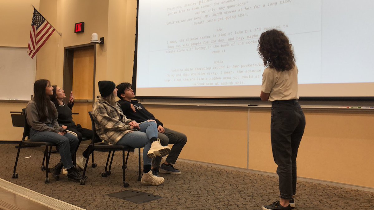 asucomedy's tweet photo. working hard on our first show! Come check us out tomorrow night at 8 in the MU!!! https://t.co/qd5c1symMK