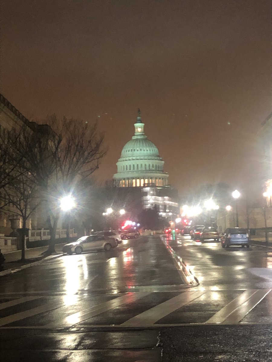 I go out every night look at our Capitol and think about my girls and how much I miss them my folks and all the sacrifices they made for me and I talk to God. Thank you all for sending me here.