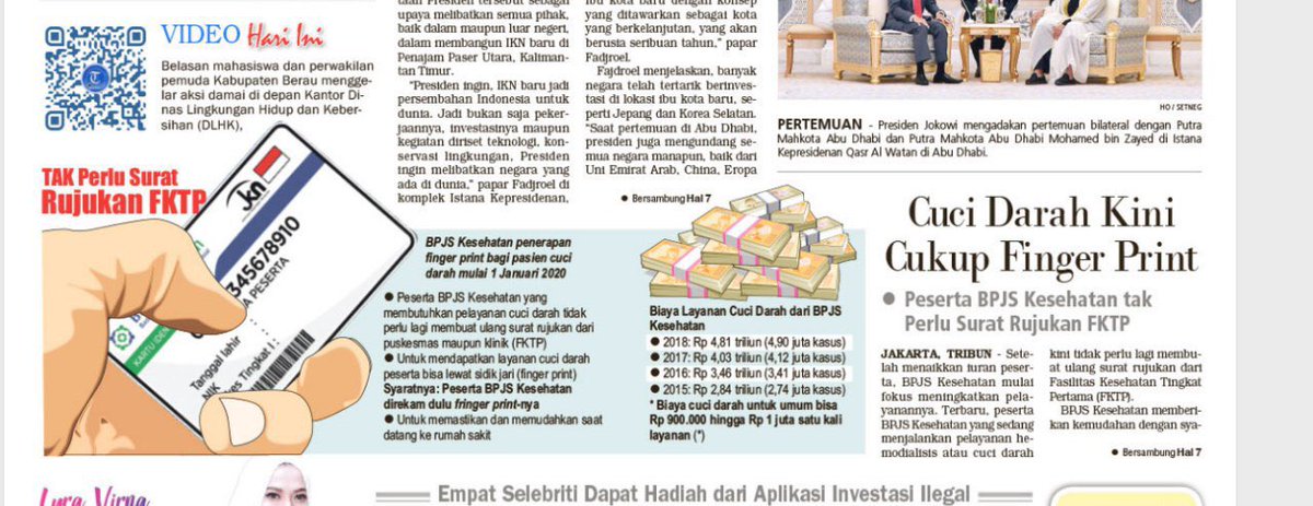 asrilanwar45's tweet photo. @y0urlilgurl Kalo Ps umum HD Sekitar "900" K , Namun dgn BPJS Kesehatan "0" K..
Semoga Hp mbak ga jadi dijual..donlot aplikasi Mobile JKN aja, InsyaaAllah..Byk kemudahan yg diperoleh dlm proses pengobatan.
#BPJSCuciDarahJadiMudah https://t.co/Nuacc5vt9u