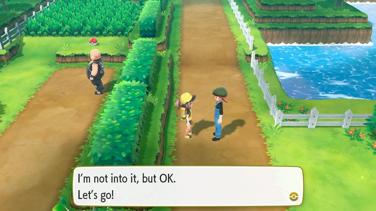 Genrin619's tweet photo. Wow. Next time spare my poor ego and tell me you have an early meeting. #NotThatIntoYou #PokemonLetsGo #NintendoSwitch https://t.co/ouVT4E29lv