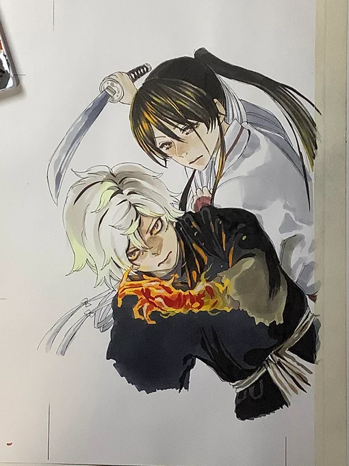 特別イラストもご覧頂きありがとうございました!来週2月10日0時には本編86話が更新される予定です。
単行本9巻の作業も大詰め。今回はいつもより単行本修正が少なく済んで、ほっとしています。おまけを描くのが楽しみです。 