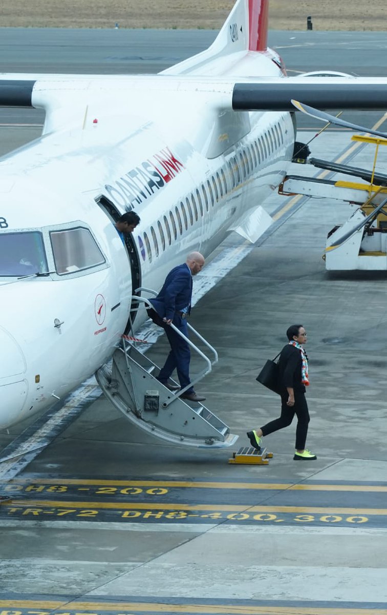 Arrived in Canberra for final preparations of Indonesia – Australia Annual Leaders Meeting, 9-10 February 2020 (07/02)