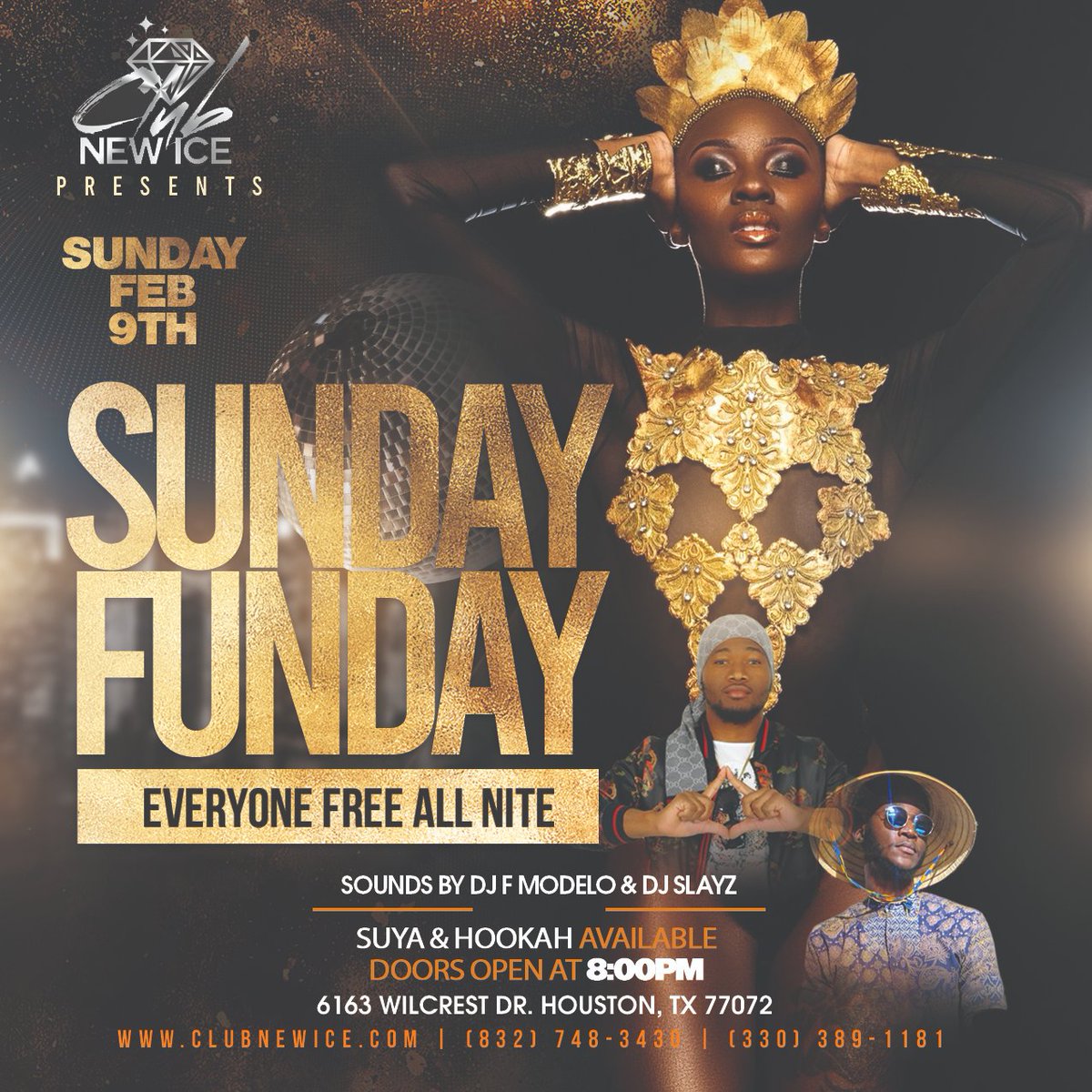 ClubNewIce1's tweet photo. This weekend @ #NewIce the #1 after hours afro-centric spot in Htown. We close at dawn. #Houston. 6163 Wilcrest Drive. #Suya #Hookah Available all night #houstonnightclubs #houstonnightlife #afterhoursclub #Houstonevents #Nightlife #houstonafterhours ALL ROADS LEAD TO NEW ICE!!! https://t.co/2RG6CbOHdu