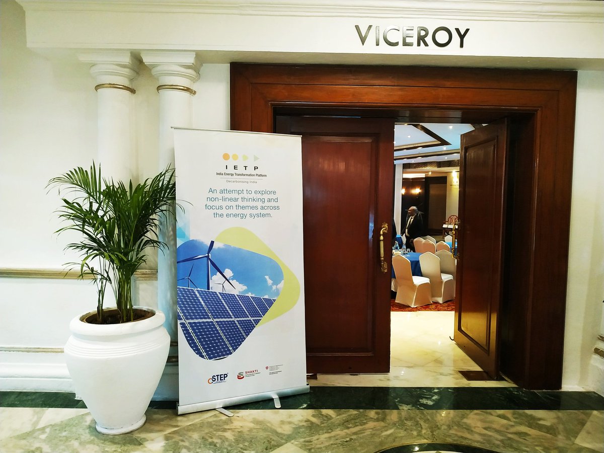 CSTEP_India's tweet photo. In a short while, we are launching the India Energy Transformation Platform (@Energy_IETP). Come, join us to learn about transformative solutions for #decarbonisingIndia https://t.co/66CafHtkHT