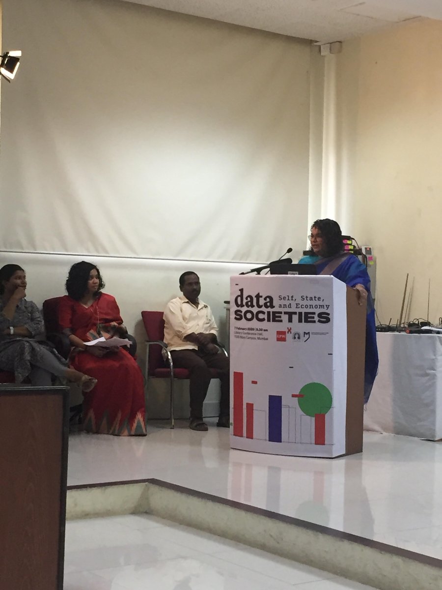epw_in's tweet photo. Our Digital Editor, @vishnupriyabh kicks off the first edition of #EPWConversations, a series of panel discussions on #DataSocieties. https://t.co/egKX3H53Jc