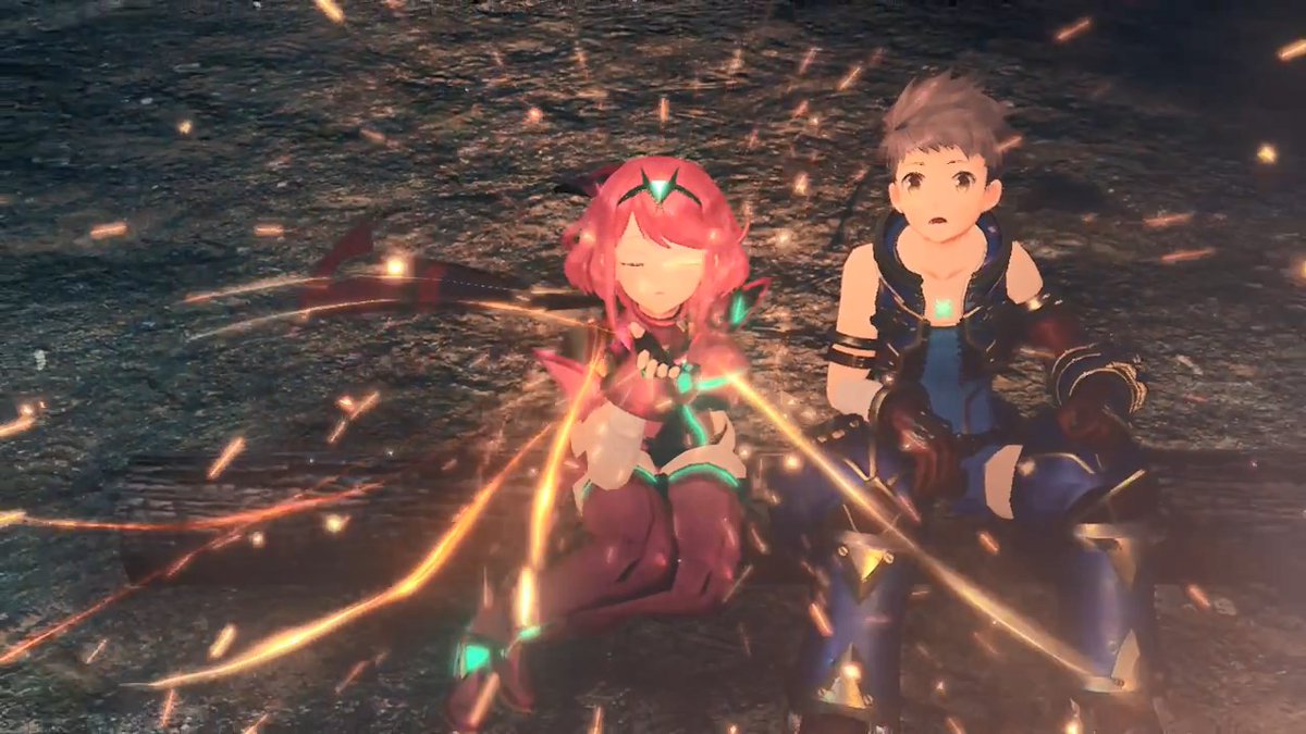 I am the biggest sucker for the end of chapter 2  #Xenoblade2