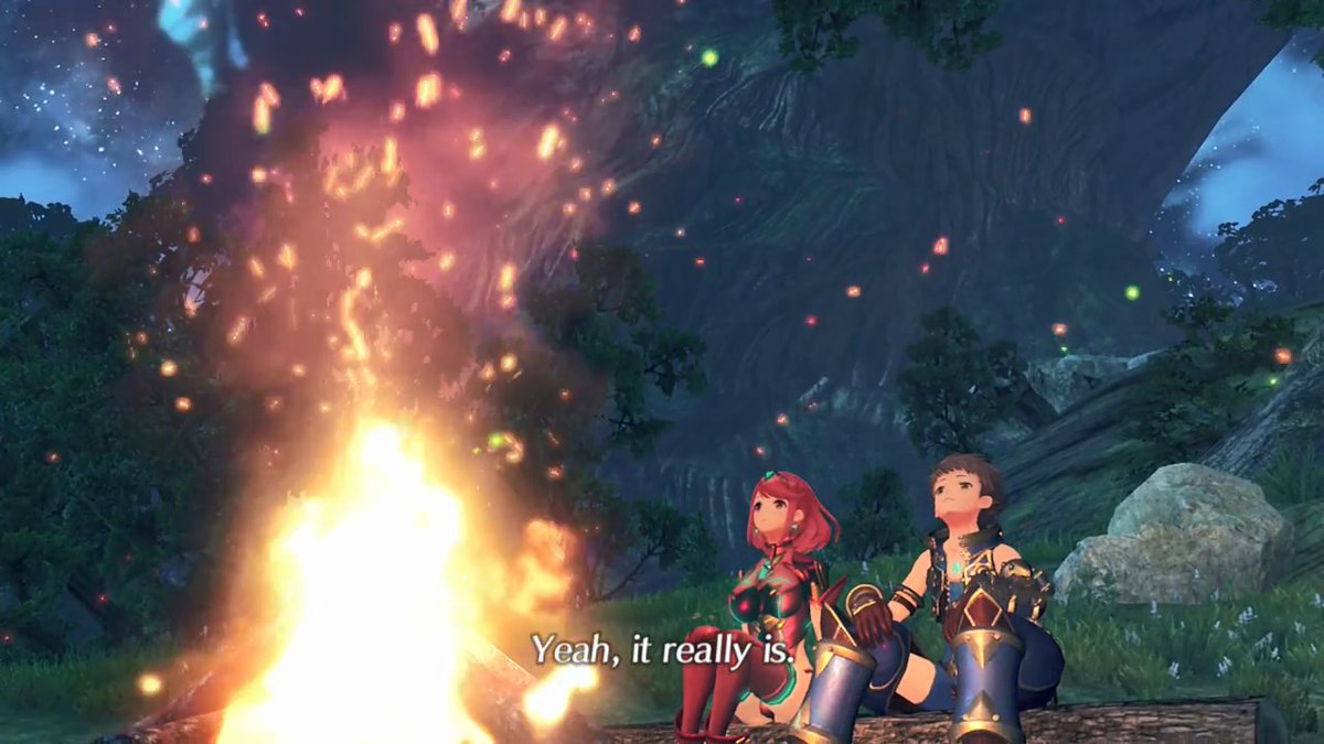 I am the biggest sucker for the end of chapter 2  #Xenoblade2