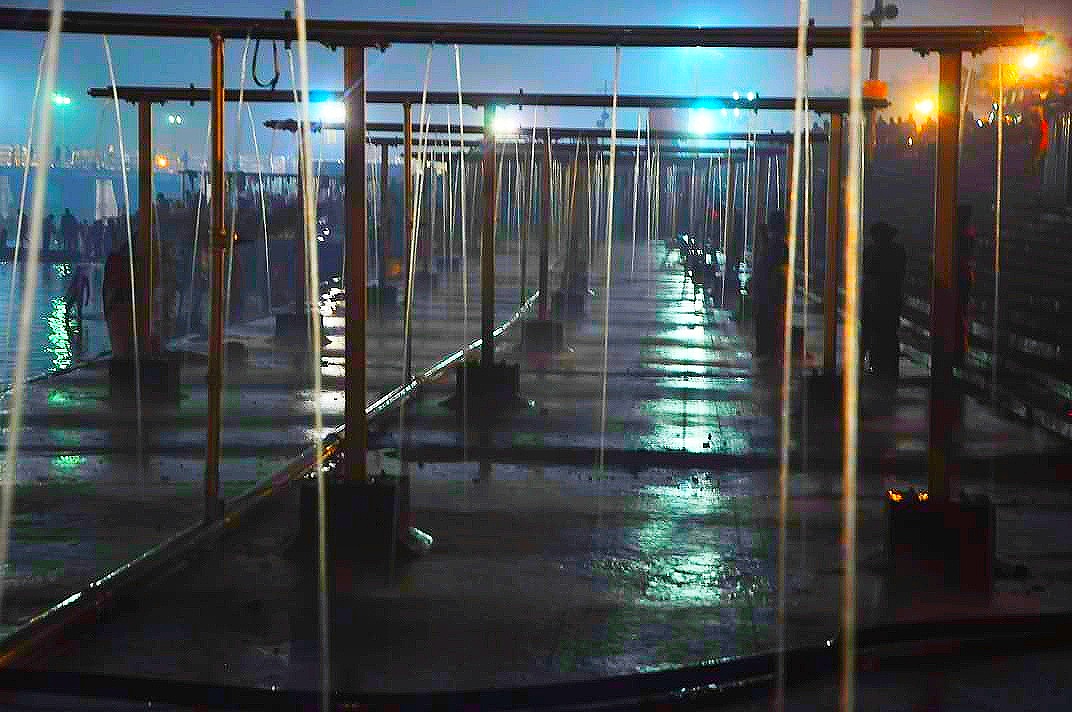 A View of Jampanna Vagu where devotees have holy bath Sri Sammakka  Saralamma Medaram Jathara 2020 #plasticfreemedaram #medaramjathara2020  #medaramjathara