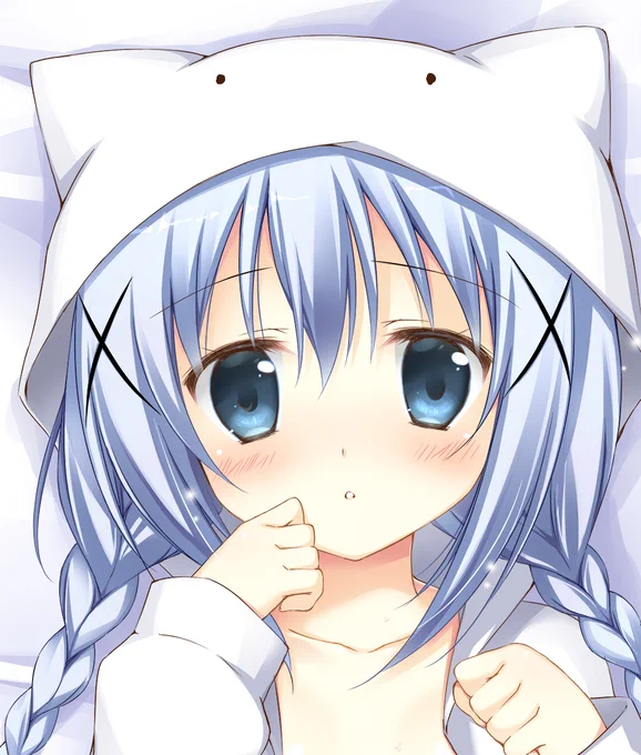 数年前に出したチノちゃん抱き枕カバー、ちょっと修正して2/29の俺嫁で出します～( '∀` )ノちょっと懐かしい絵・・・ 