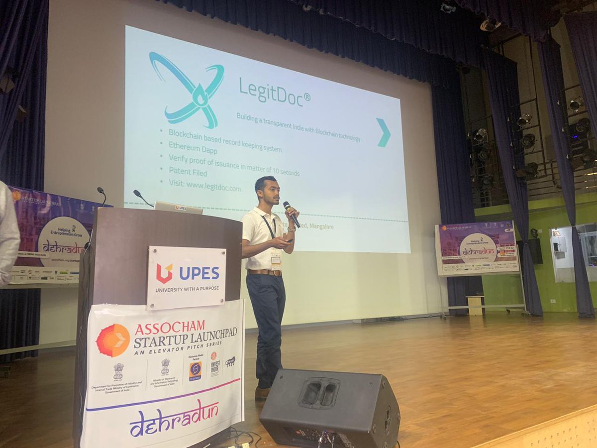 IncubateIND's tweet image. #Startup #CROSSFORGE Solutions presenting their idea in front our esteemed Jury at ASSOCHAM Startup Launchpad - an Elevator Pitch Series in #Dehradun.

#ASSOCHAMStartups #Startups #StartupIndia @startupindia @GoI_MeitY @ASSOCHAM4India