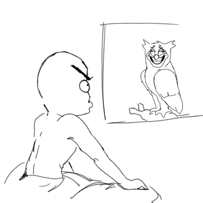 this owl outside my window wont shut up 