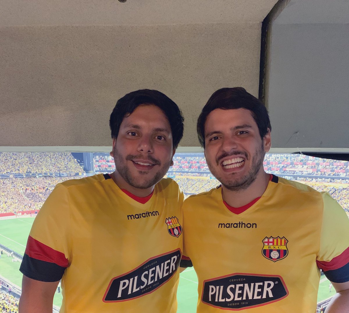 JoseMunir14's tweet photo. Uniformados @BarcelonaSC 4 @ClubSCristal 0 #CopaLibertadores2020 #BSCvsSCR #UnSoloIdolo @freddybryam https://t.co/6Pl5TRxiSl
