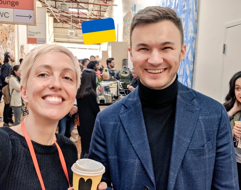 anatinge's tweet photo. I met @stnrpp online several years ago and only here, at the first Figma conference, finally saw each other!  #figma #config2020 https://t.co/5B1ich39Fj