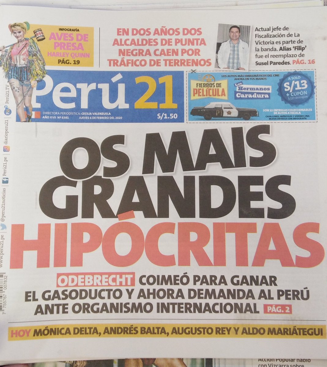 MarioBn6's tweet photo. @KikeBravoPrado ESTA PRENSA BASURA, MERMELERA, MAFIOSA, TRAFICANTE, ASQUEROSA, CORRUPTA, LADRONA, HIPOCRITA, FARSANTE Y DELINCUENCIAL TIENEN LA CONCHA DE SACAR ESTOS TITULARES????
●CUANDO ESTAS LACRAS #DEFENDIERON ESE ACUERDO PERJUDICIAL PARA MI PERÚ!
#CarcelParaVelaYPerez https://t.co/RvQIbfZe32