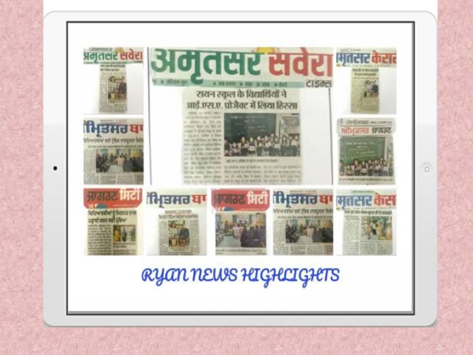 RYAN NEWS HIGHLIGHTS.