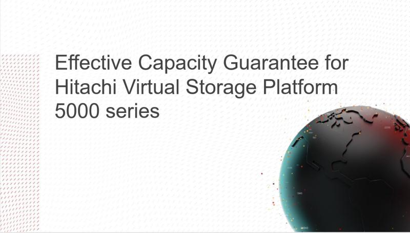 Our #VSP5000 's effective capacity guarantee optimizes performance with data reduction, increases flash efficiency and lowers storage costs: lnkd.in/dzWz7ms #HitachiStorage #YourDataOpsAdvantage