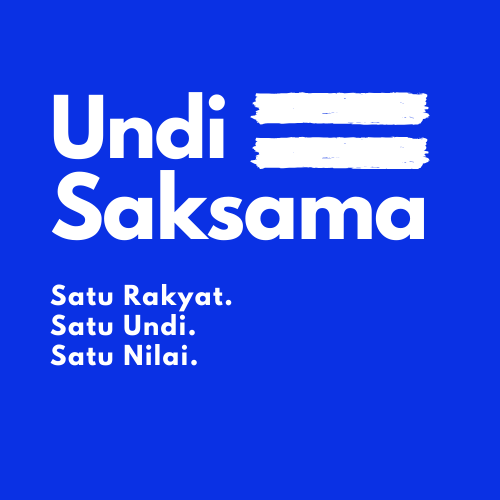 📍 UndiSaksama. A youth campaign to address gerrymandering, malapportionment and alternative voting systems. 📍 

#Undi18 #UndiSaksama