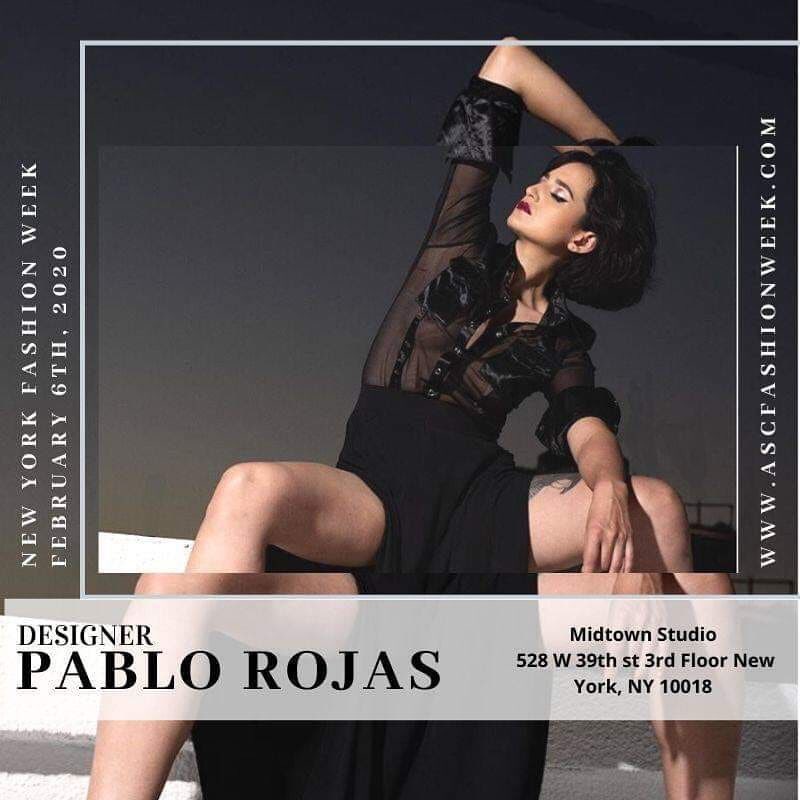 CAREN_K_'s tweet photo. ASC FASHION WEEK-NEW YORK FASHION WEEK
Designer Pablo Rojas

Ticket Link
https://t.co/J8OZ6cg0OF

FEBRUARY 8TH, 2020
Midtown Studio 528 W 39th st 3rd Floor New York, NY
#ASCFASHIONWEEK 
#KIRANKHAN #CARENK #NYFW #models #fashion #fashiondesigner
#fashiongram #beauty #media #vogue https://t.co/If2jtmbcyq