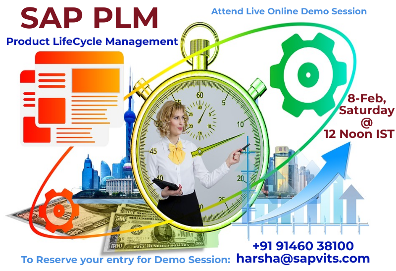 PrachiSAP's tweet photo. Enhance your skills by joining the SAP PLM Interactive Session on 8-Feb, Saturday @12 PM IST.Register for Demo: https://t.co/vFrBHxAus1 https://t.co/nbI2Mg6GqT