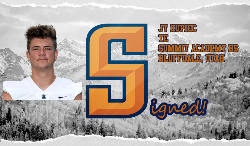 SnowCollegeFB's tweet photo. JT brings great athleticism and passion-catching ability to the TE group!
#BadgerBlock
#ClassOf2020 https://t.co/KL67chlYrC