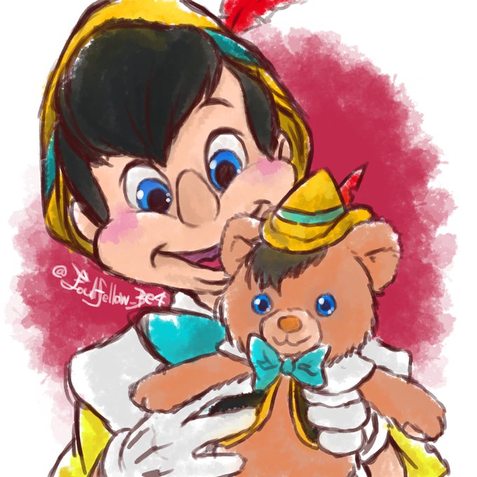 ピノキオ80周年のtwitterイラスト検索結果