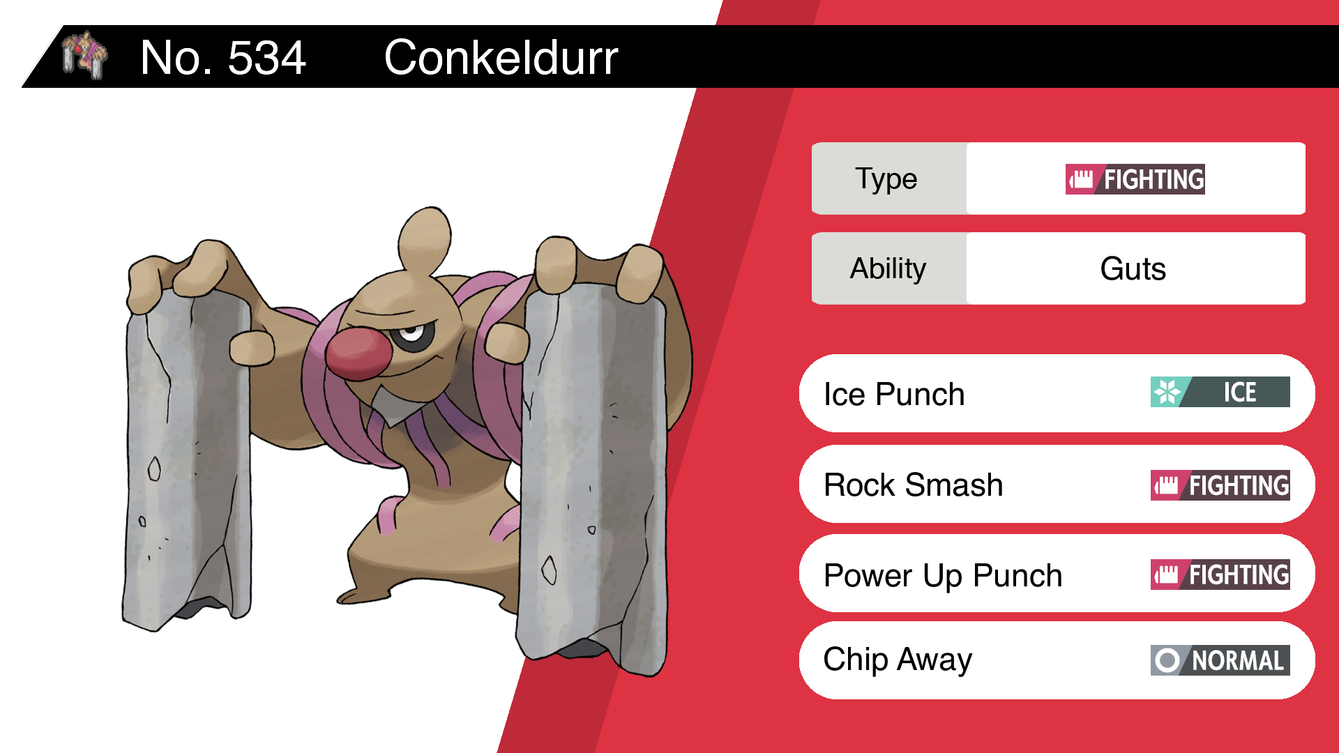 What Is The Best Moveset for Conkeldurr in Pokémon GO