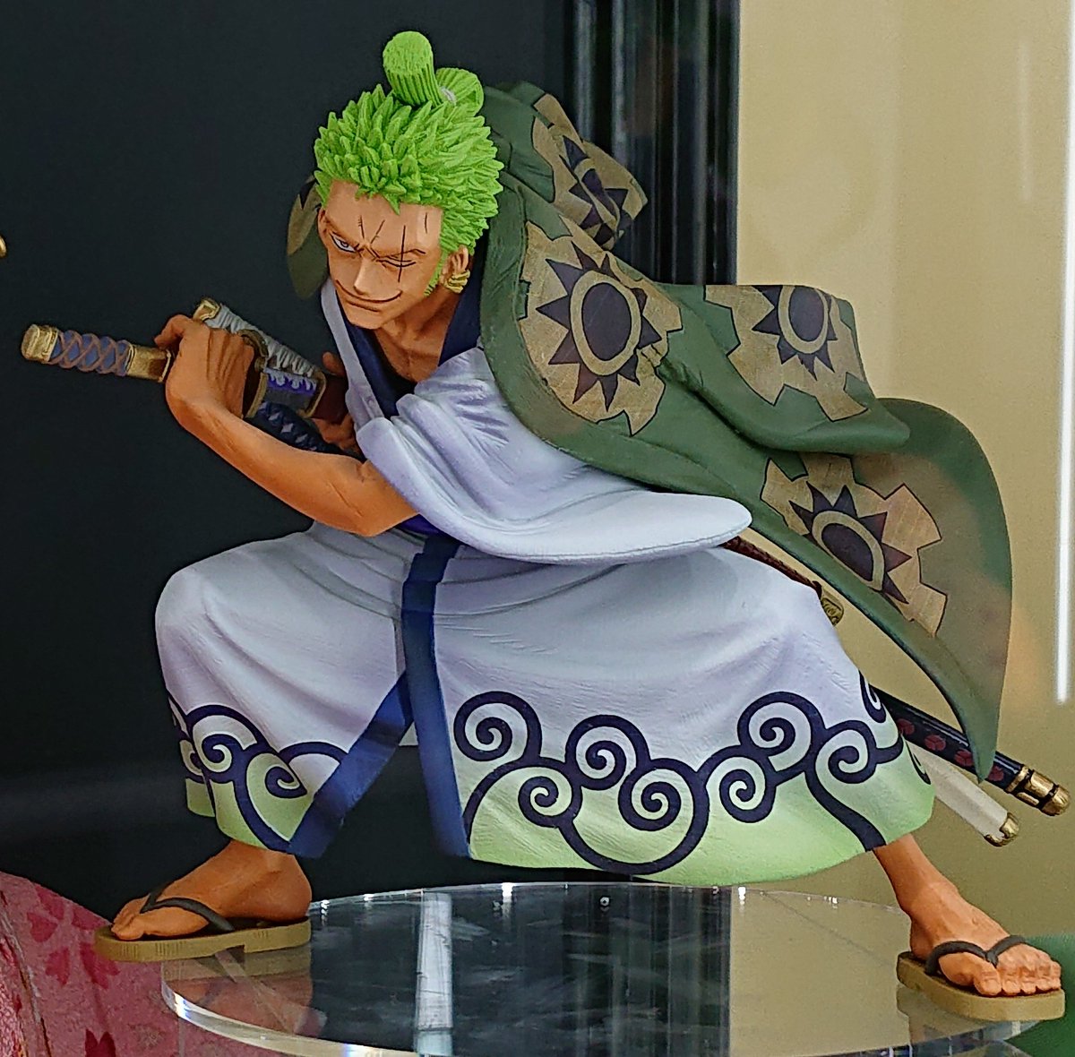 バンプレストフィギュアミュージアム Bandai Spirits En Twitter べべんっ 年7月登場予定 ワンピース King Of Artist The Roronoa Zoro ワノ国 Koa ルフィ太郎 ワノ国 と並べて飾れる ゾロ十郎 が登場します