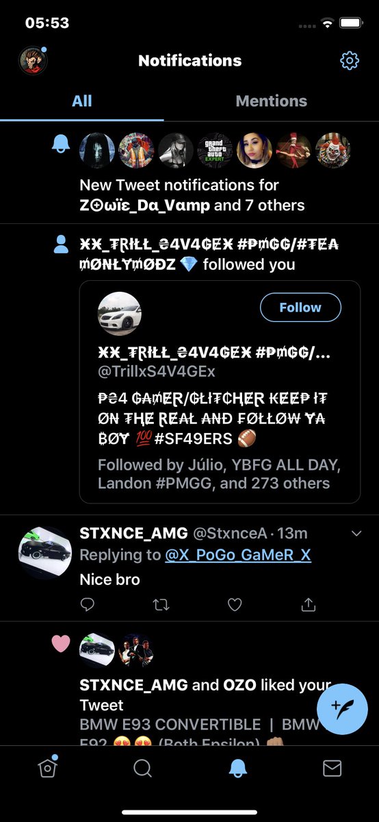 X_PoGo_GaMeR_X's tweet photo. ⬇️⬇️ this kid will never grow up lmaoooo #FOLLOWSMEandUNFOLLOWSME in space of halfa hour 🤣🤣 LOL enjoy your self on the naughty #BLOCKLIST little boy @TrillxS4V4GEx #LeopardNeverChangesItsSpots #FACT period ✌🏽✌🏽 https://t.co/RVUa0Rl0dc