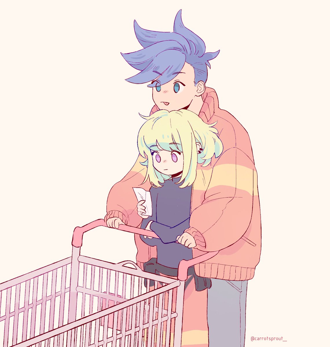 grocery shopping 