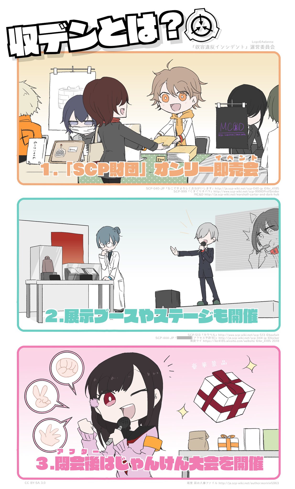 収容違反 インシデント 004 運営委員会 収デン とは いよいよ来週 Scp財団オンリーイベント 収容違反 インシデント 004 はscp初心者の方から完全に理解した人まで幅広く楽しめるお祭りです 即売会だけでなく 展示やステージ 誰でも