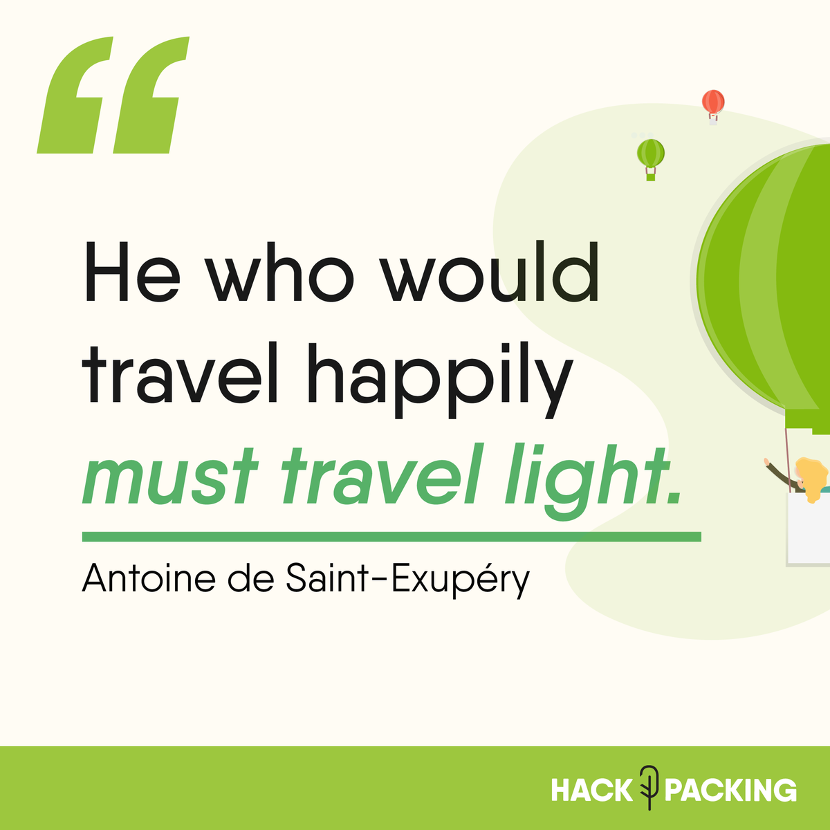 HackPacking_'s tweet photo. Just like the beloved french writer and aviator, we believe lighter is better, too. That's why we are here to help! ⁠
⁠
Meet everything you need at your destination, and forget about the extra weight with HackPacking. 🌎
Available on February 2020 in Peru. #TravelLight ⁠ https://t.co/N8rPUIgz4f