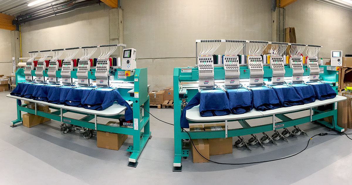 4_Dimension's tweet photo. La famille de broderie s'agrandit avec 2 nouvelles machines à broder !🆕

#broderie #broderiepersonnalisée #newmachine #production #alwaysbigger https://t.co/C2rvxGOTcM