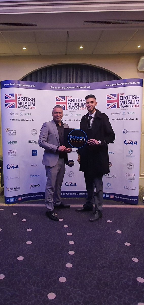 BilaalRazak's tweet photo. We received a highly commended certificate from The British Muslim Awards. This is a great achievement for us and incredible that our work is getting recognised across the country. #britishmuslimawards #oceanicevents @OceanicConsult https://t.co/Xu9sO12TaM