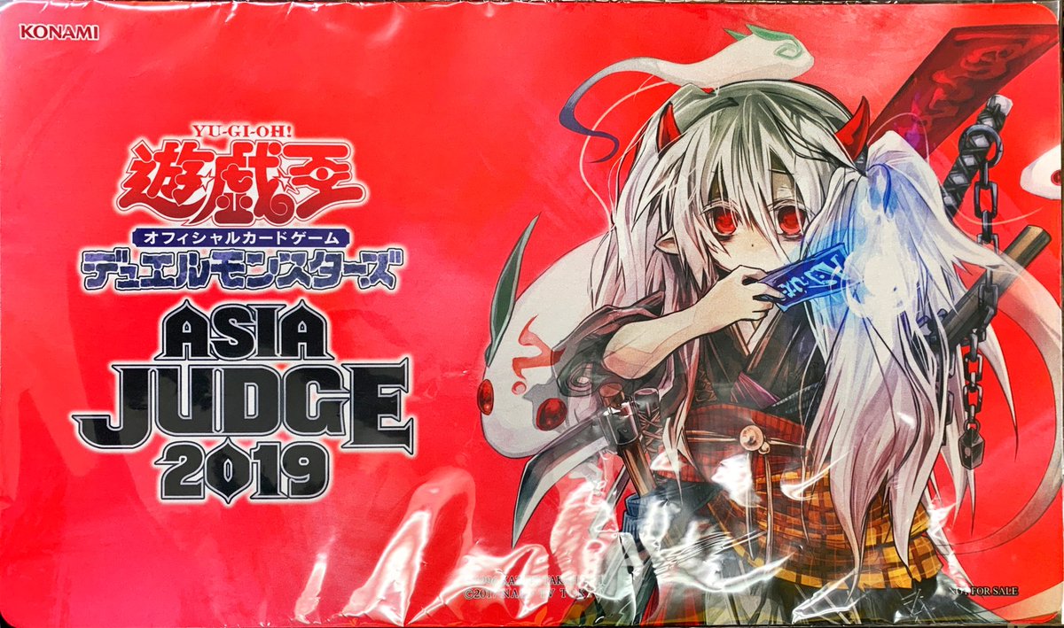 遊戯王 ✨入荷情報✨ 【アジアジャッジ2019幽鬼うさぎプレイマット】が
