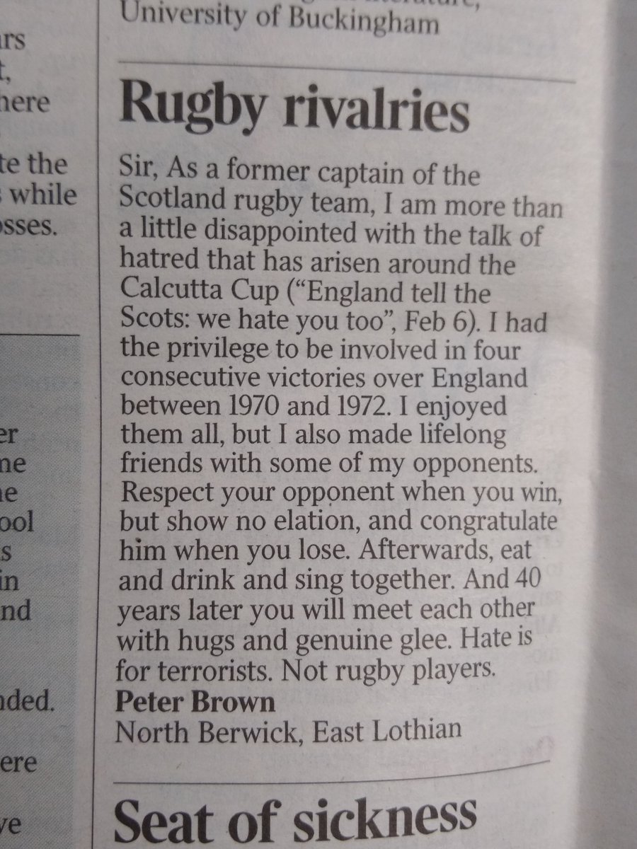 AlasdairReid3's tweet image. Strong words and timely common sense from the legendary PC Brown in the @thetimesscot today.