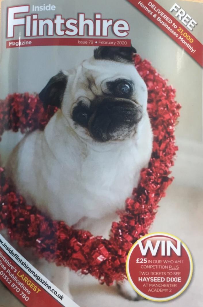 Check us out in the Inside Flintshire magazine (p39)