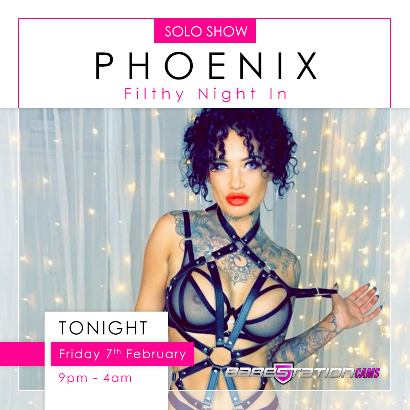 Have a night in getting filthy with Phoenix, tonight from 21:00 PM https://t.co/fAUKgEKk6a