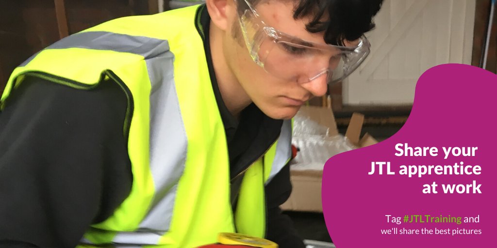 JTLTraining's tweet photo. Do you employ an apprentice training with JTL? We want to hear about how great your apprentices are and would love for you to share your stories!
Upload a picture and Tag #JTLTraining and spread the word about how great apprenticeships are for the workplace!
#NAW2020 https://t.co/dXj5fBIeco