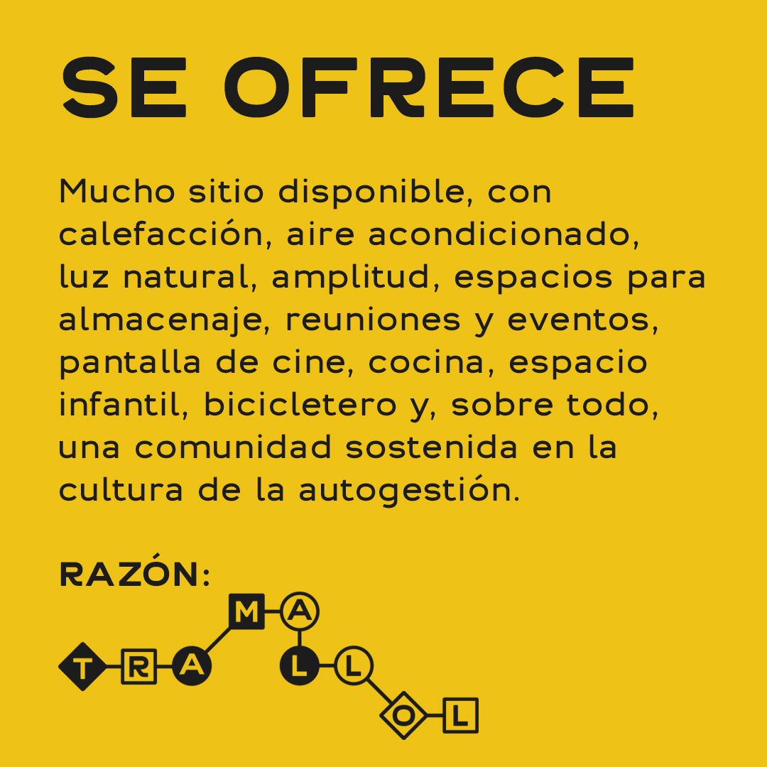 tramallol's tweet photo. Quizás todavía hay quién se pregunta: si ya existen tantos, si están de moda, si es el negocio redondo... ¿¡¿por qué #TramallolNoEsUnCoworking?!? #NecesitasTramallol #TramallolTeNecesita. #FelizViernesATodos #FelizFinde #FelizViernes ¡Abrimos hilo para explicarlo!👇 https://t.co/nhfFF3EtkW