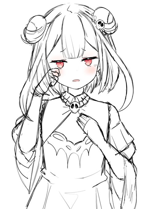 "DON'T GO! I love you! I need you!" *cute necromancer noise*

Don't you l̶o̶v̶e̶ hate it when your waifu make crying face and u immediately get diabetes?

#hololive #rushia 