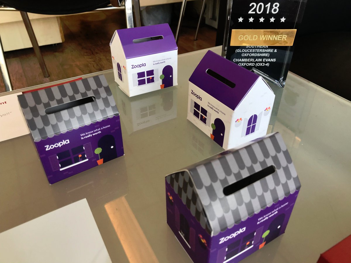 Thank you <a href="/Zoopla/">Zoopla</a> for the very cute Money Boxes, arrived today! #zoopla #oxfordestateagents #Oxford