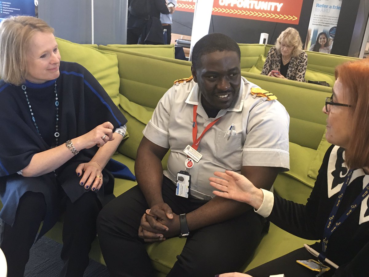 Alison_King_'s tweet photo. Last day of @NAW2020 with @VickyFord MP hearing from award-winning Nursing Associate Apprentice Patrick about how he’s #Making an Impact in his role in the Dementia Crisis Support Team @NELFT @AngliaRuskin #ARUApprentice #NAW2020 #LookBeyond #ARUProud @degreesatwork @FHEMS_ARU https://t.co/Wbi9iVsSsc
