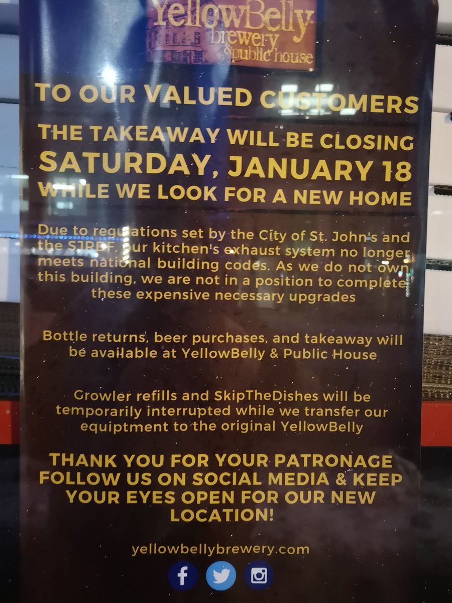 Amazing that YellowBelly takeaway is blaming structural issues for there closure.  Miss management of staff and brand is more accurate by owners.  They are just passing blame on their failed project.  The exhaust system there is fine, been working for 3 years.