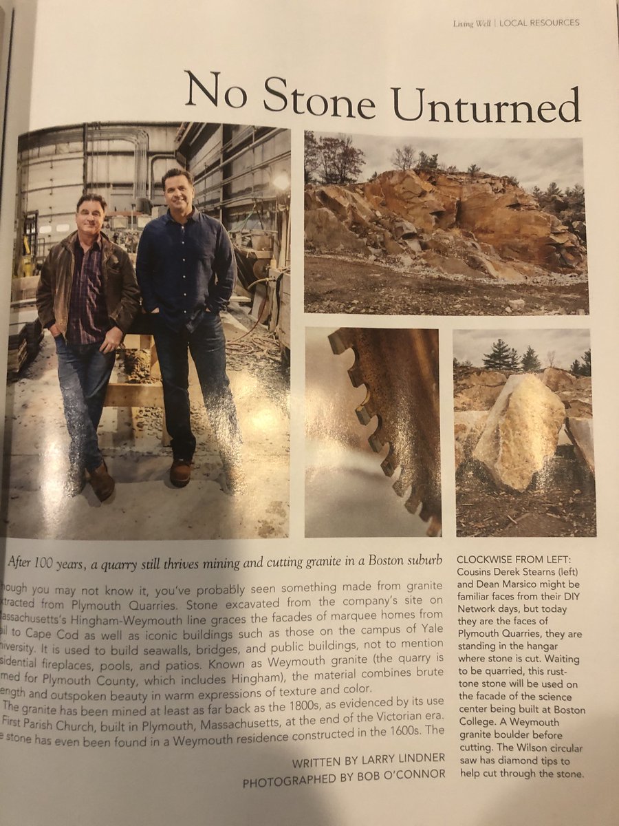Thank you to ⁦<a href="/CoastalDesignNE/">Coastal Design Magazine</a>⁩  for the great article! We truly appreciate it! #stone #stonedesign #masonry ⁦<a href="/ButchStearns/">Butch Stearns</a>⁩ #hardscaping ⁦<a href="/BostonCollege/">Boston College</a>⁩ ⁦<a href="/Yale/">Yale University</a>⁩