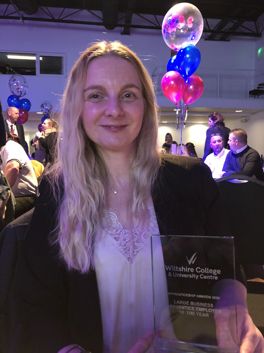 SFTApprentices's tweet photo. @WiltsColl Apprenticeship Awards evening was so inspiring. So many stories of people exceeding the expectations of the traditional school system, or retraining in new careers later in life. Great to win Large Apprentice Employer of the year- but the night was definitely theirs! https://t.co/PnHARclBfZ