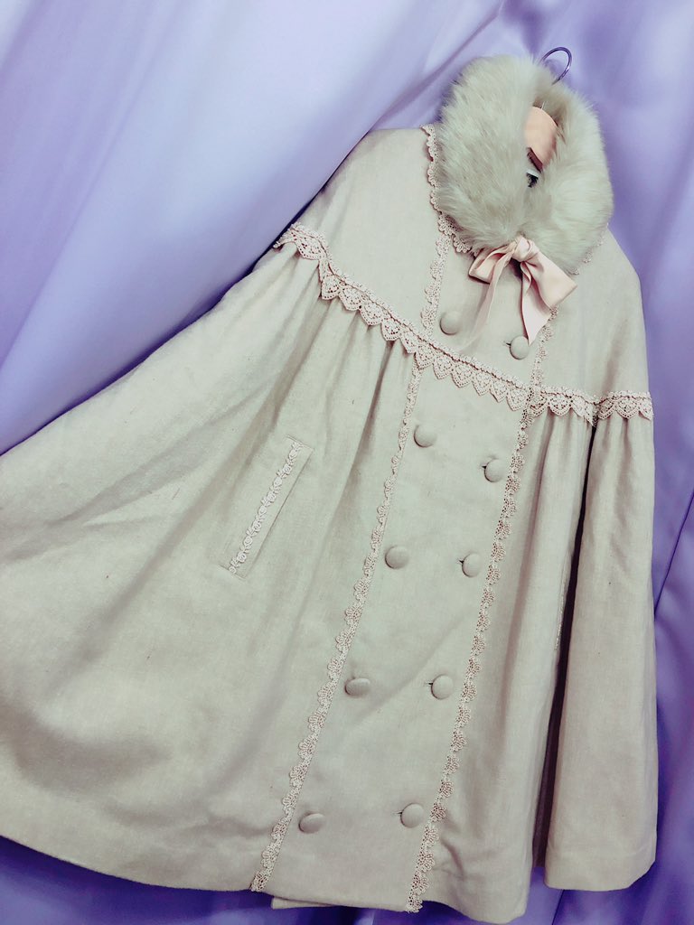 Innocent World ユリ紋章のクラシカルマント アイボリー 6000円＋tax