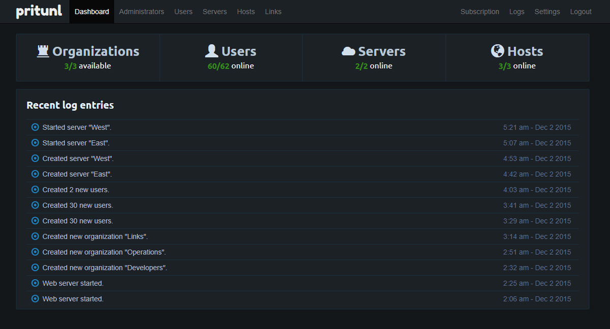 GeekyHomeLab's tweet image. Doing some research while I&apos;m waiting for my servers to come. @pritunl seems like a pretty interesting solution for one of my biggest requirements, which is accessing the network from anywhere in the world, no interruptions. I will definitely be testing it in my #homelab.