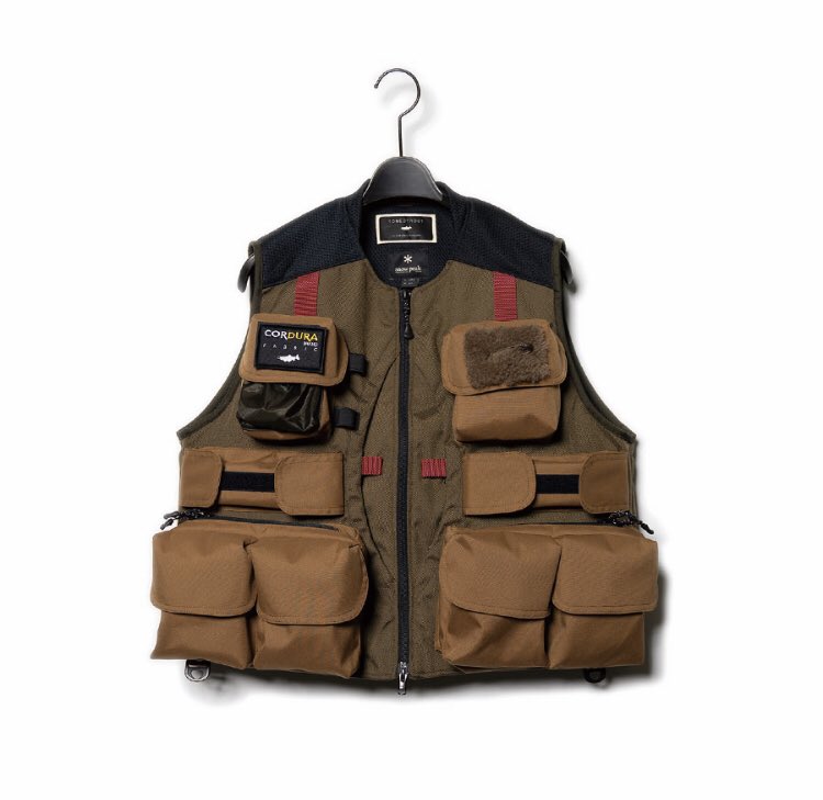 SNOW PEAK × TONEDTROUT ベスト Snow Peak x TONEDTROUT◇スノーピーク