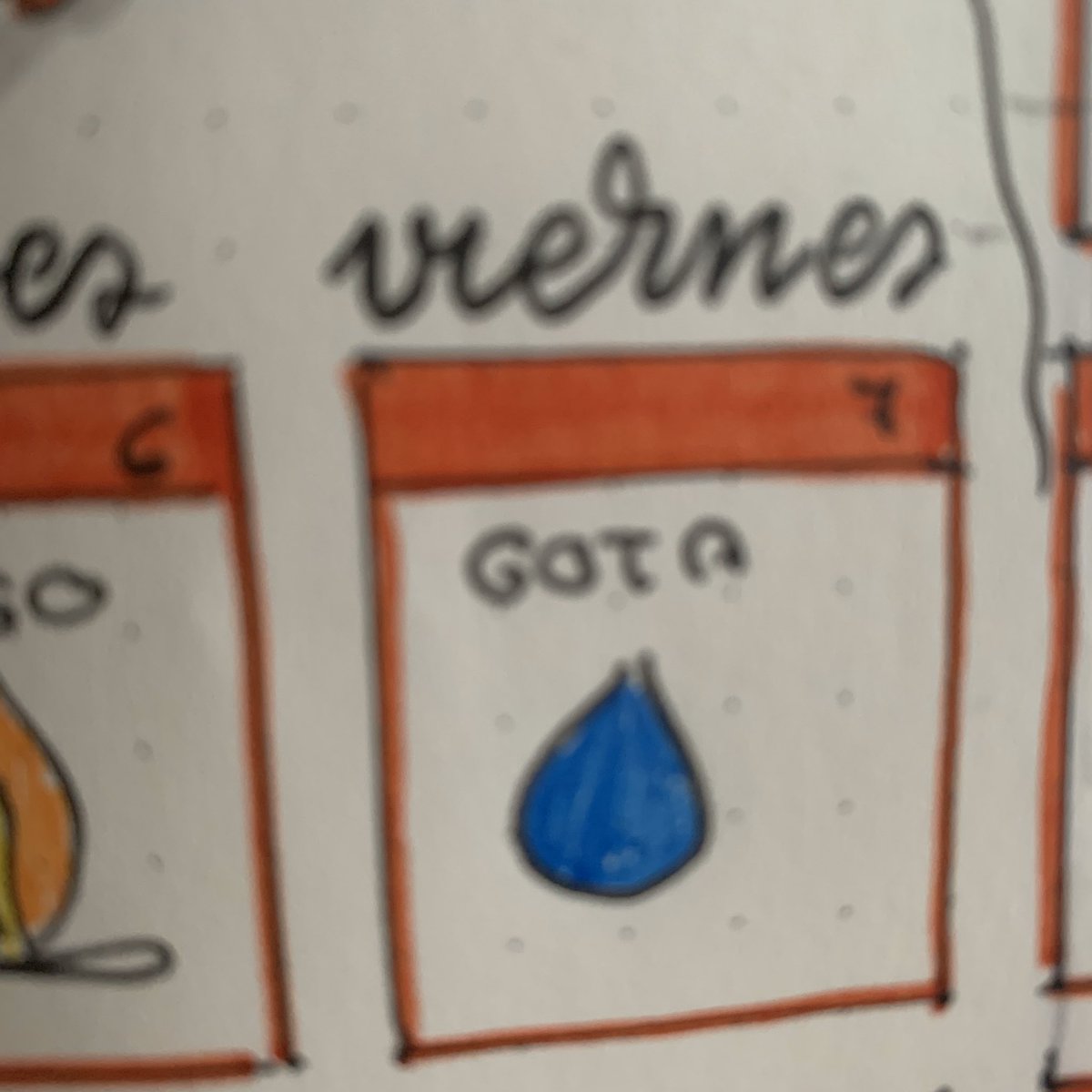 MaMoralesMC's tweet photo. Buenos días ! #sketchnotespain #visualalphabet con la #g #gota #sketchnotespainretofebrero https://t.co/VeRpidzihY